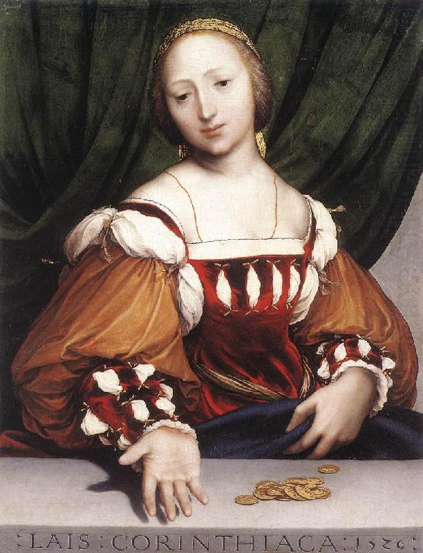 Lais of Corinth sg, HOLBEIN, Hans the Younger